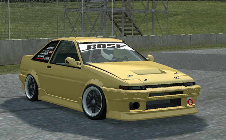 Toyota Corolla AE86 Sedan D1GP LFS